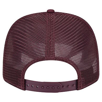 Men's New Era Maroon Virginia Tech Hokies Primary 9SEVENTY Trucker Stretch-Snap Hat