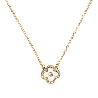 LC Lauren Conrad Gold Tone Pendant Necklace