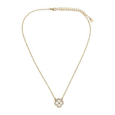 LC Lauren Conrad Gold Tone Pendant Necklace