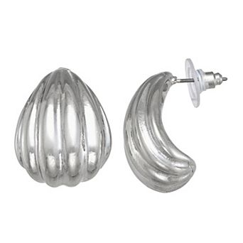 Emberly Women's Ribbed Earrings