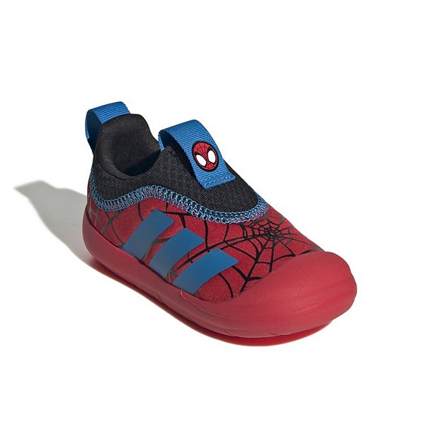 adidas gazelle silver green womens adidas Kids' Marvel Adizero Impact 2.0 MD Spider-Man Baseball Cleats, Size 1.5, Red/Blue main image 1