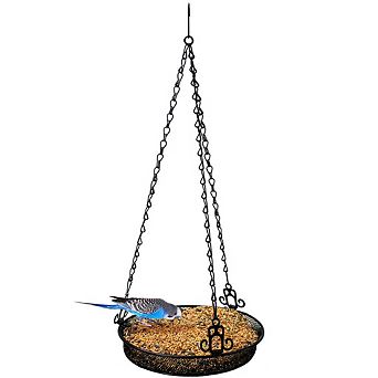 Sorbus Bird Feeder Hanging Tray, Seed Tray For Bird Feeders