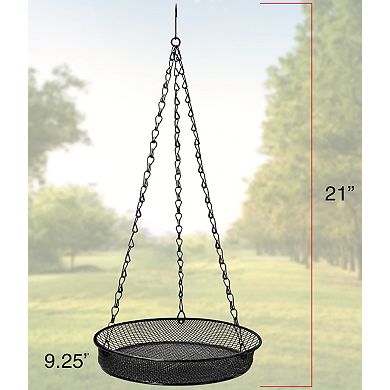 Sorbus Bird Feeder Hanging Tray, Seed Tray For Bird Feeders