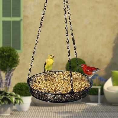Sorbus Bird Feeder Hanging Tray, Seed Tray For Bird Feeders