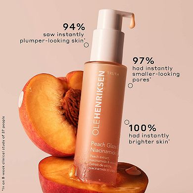 Mini Peach Glaze Glow Niacinamide Serum with Vitamin C