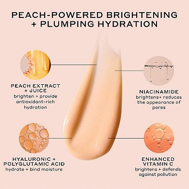 Mini Peach Glaze Glow Niacinamide Serum with Vitamin C