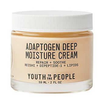 Youth To The People Adaptogen Skin Repairing Moisturizer with Peptides for Sensitive & Dry Skin