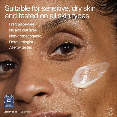 Adaptogen Skin Repairing Moisturizer with Peptides for Sensitive & Dry Skin