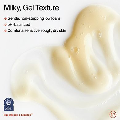 Adaptogens + Snow Mushroom + Oat Oil Lipids + Vitamins Supershroom Calm Cleanser