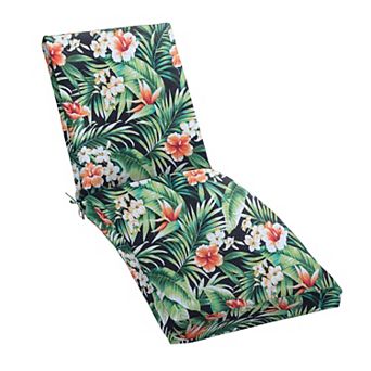 BrylaneHome 84"" Outdoor Chaise Lounge Cushion