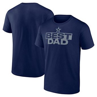 Men's�Fanatics Navy Dallas Cowboys Best Dad T-Shirt