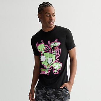 Men's Invader Zim Multi Gir Pose Graphic Tee