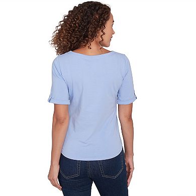 Hearts of Palm Women's Making Waves Solid Top