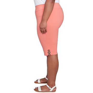 Hearts of Palm Plus Size Spring Forward Solid Skimmer