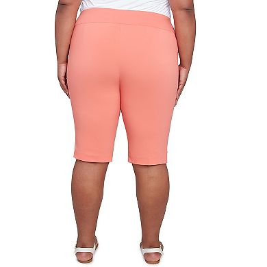 Hearts of Palm Plus Size Spring Forward Solid Skimmer