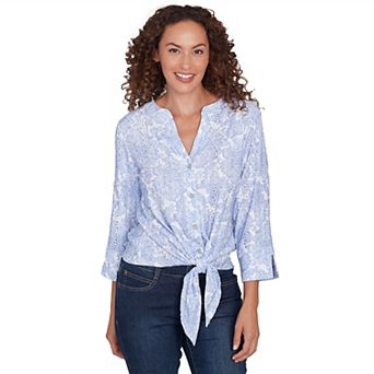 Hearts of Palm Women's Making Waves Gauze Top