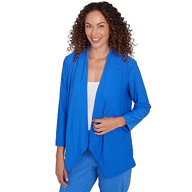 Hearts of Palm Women's It Had To Be Blue Eyelet Cozy