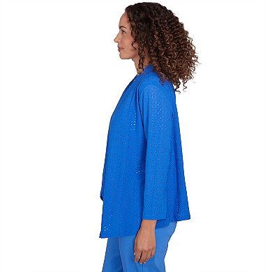 Hearts of Palm Women's It Had To Be Blue Eyelet Cozy