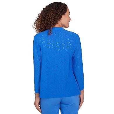 Hearts of Palm Women's It Had To Be Blue Eyelet Cozy
