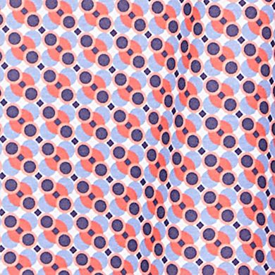 Hearts of Palm Plus Size Anchors Away Short Sleeve Print Top