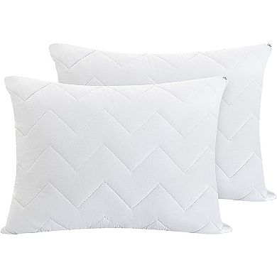 Waterguard Quilted Waterproof and Hypoallergenic Pillow Covers - 4 Pack