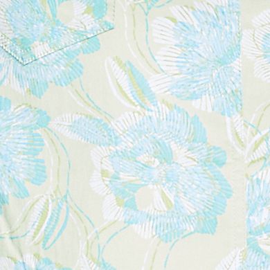 Hearts of Palm Plus Size It's A Spring Thing Tropical Print Skort