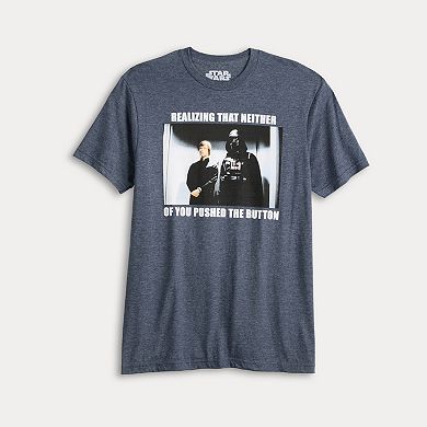 Men's Star Wars Elevator Meme Graphic Tee