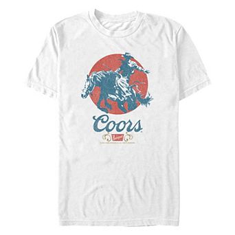 Men's Coors Cowboy Art Graphic Tee