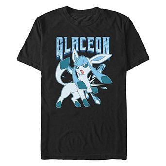 Men's Pokemon Glaceon Poster Graphic Tee