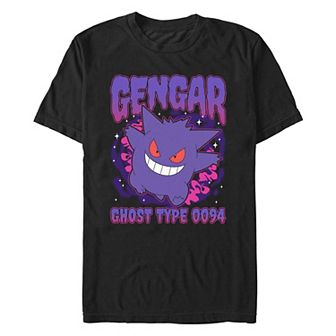 Men's Pokemon Gengar Ghost Type 0094 Graphic Tee