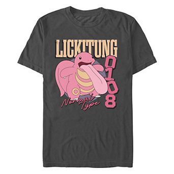 Men's Pokemon Lickitung Normal Type 0108 Graphic Tee