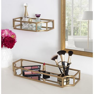 Ciel Metal Wall Shelf Set 2 Piece