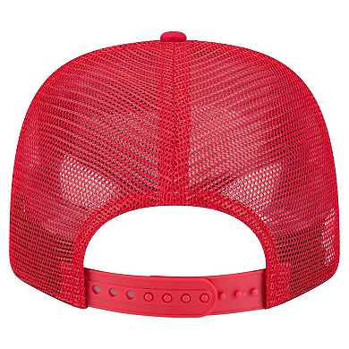 Men's New Era Red Maryland Terrapins Primary 9SEVENTY Trucker Stretch-Snap Hat