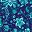 Navy Floral Border