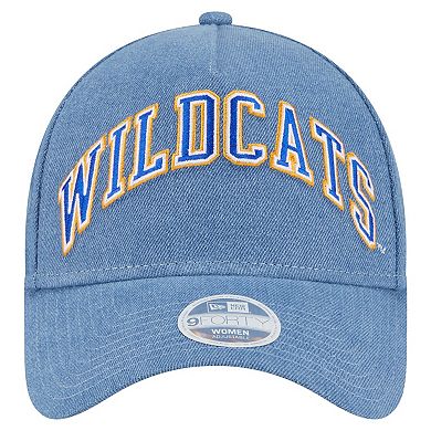 Women's New Era Denim Kentucky Wildcats A-Frame 9FORTY Adjustable Hat