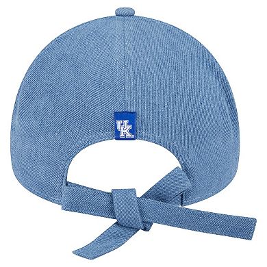 Women's New Era Denim Kentucky Wildcats A-Frame 9FORTY Adjustable Hat