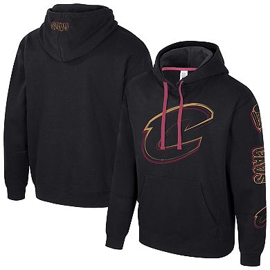 Unisex Stadium Essentials Black Cleveland Cavaliers Elementized Pullover Hoodie