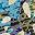 Navy Painterly Strokes