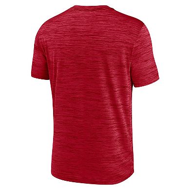Men's Nike Scarlet San Francisco 49ers Velocity Performance T-Shirt