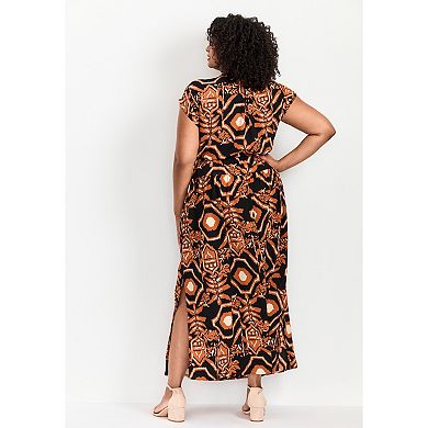 Avenue Women's Plus Size Havana Maxi Dress
