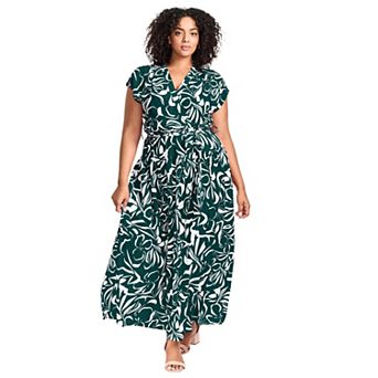 Avenue Women's Plus Size Havana Maxi Dress