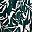 Green Painted Floral
