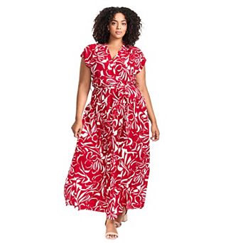 Avenue Women's Plus Size Havana Maxi Dress