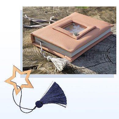 20Pcs Bookmark Tassels 4.3" Hanging Loop Small Tassels Soft Mini Tassels