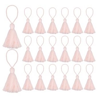 20 pc Bookmark Tassels 4.3" Hanging Loop Small Tassels Soft Mini Tassels