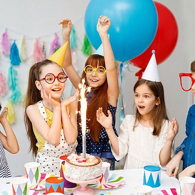 30 Pcs Tassel Garland Banner with Rope Tissue Paper Tassels Party DIY Kits