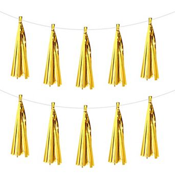 30 pc Tassel Garland Banner with Rope Tissue Paper Tassels Party DIY Kits