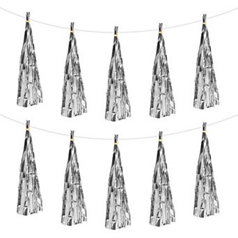 30 pc Tassel Garland Banner with Rope Tissue Paper Tassels Party DIY Kits