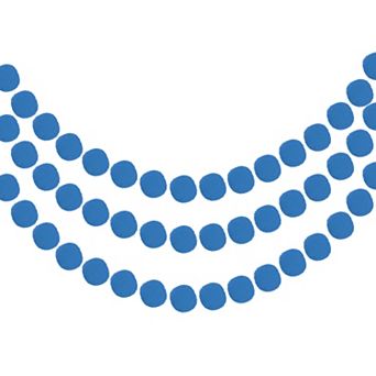 3 pc Pom Pom Garland, 8.2 Feet Hanging Garland Ball Banner with 30 pc Felt Balls