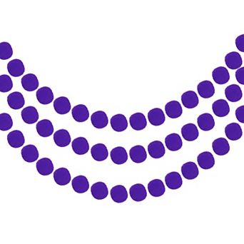 3 pc Pom Pom Garland, 8.2 Feet Hanging Garland Ball Banner with 30 pc Felt Balls